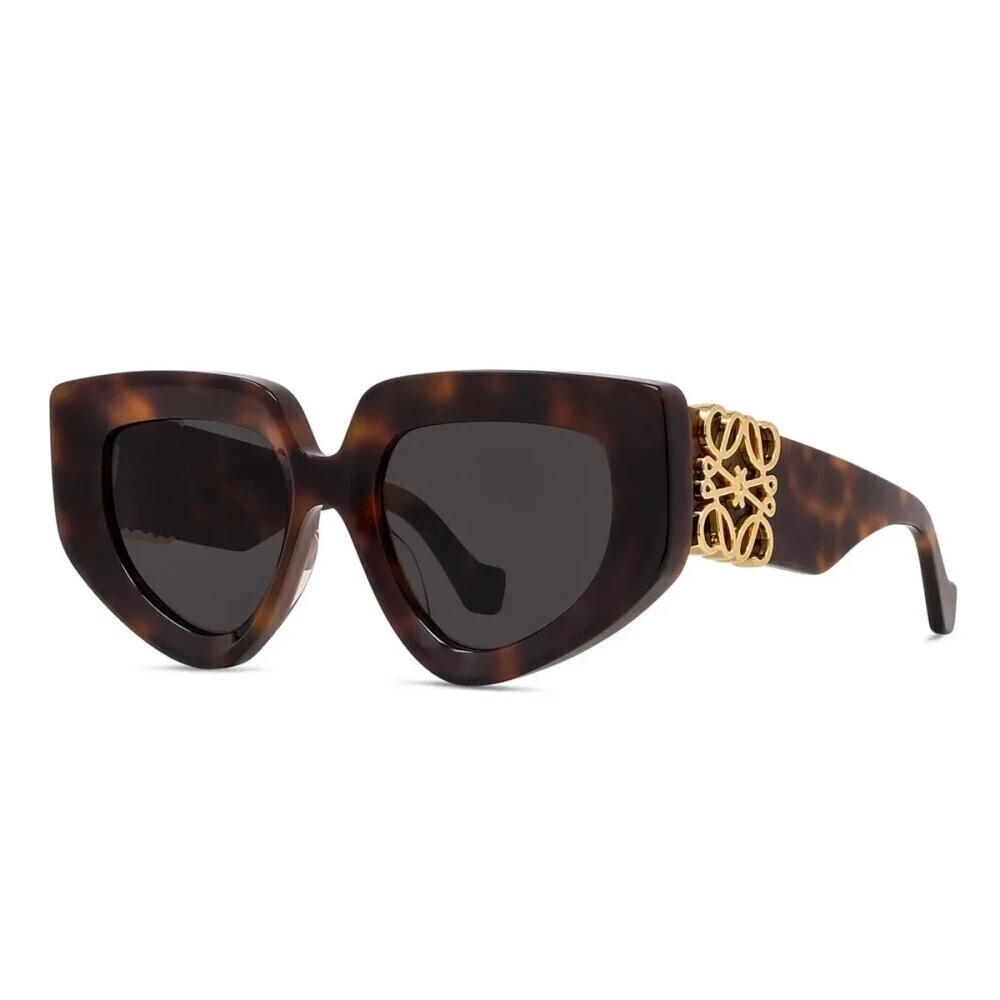 Loewe LW40154U Sunglasses Dark Havana Acetate/Metal